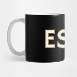 Myers Briggs Typography ESFJ Mug